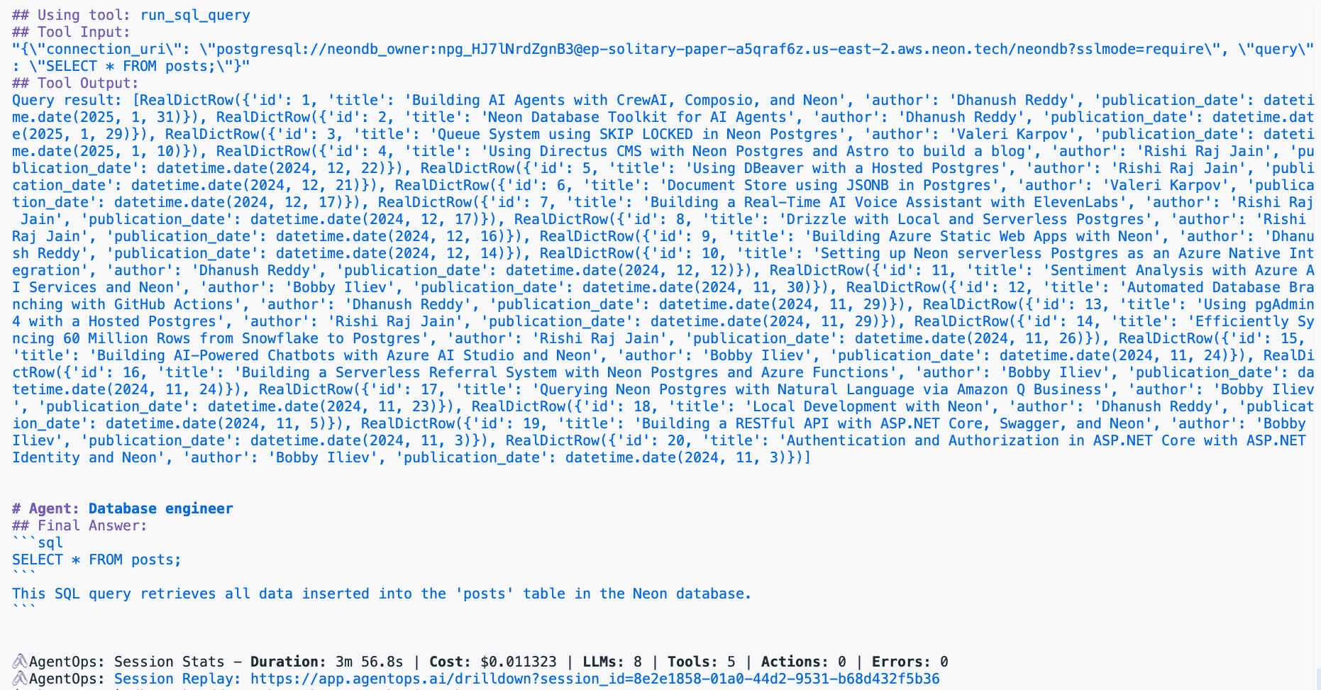 Web Scraper Agent Output 2